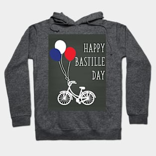 Balloon high upon the air - Bastille Day Hoodie